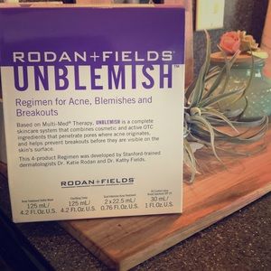 RODAN+FIELDS UNBLEMISH REGIMEN for acne, blemishes